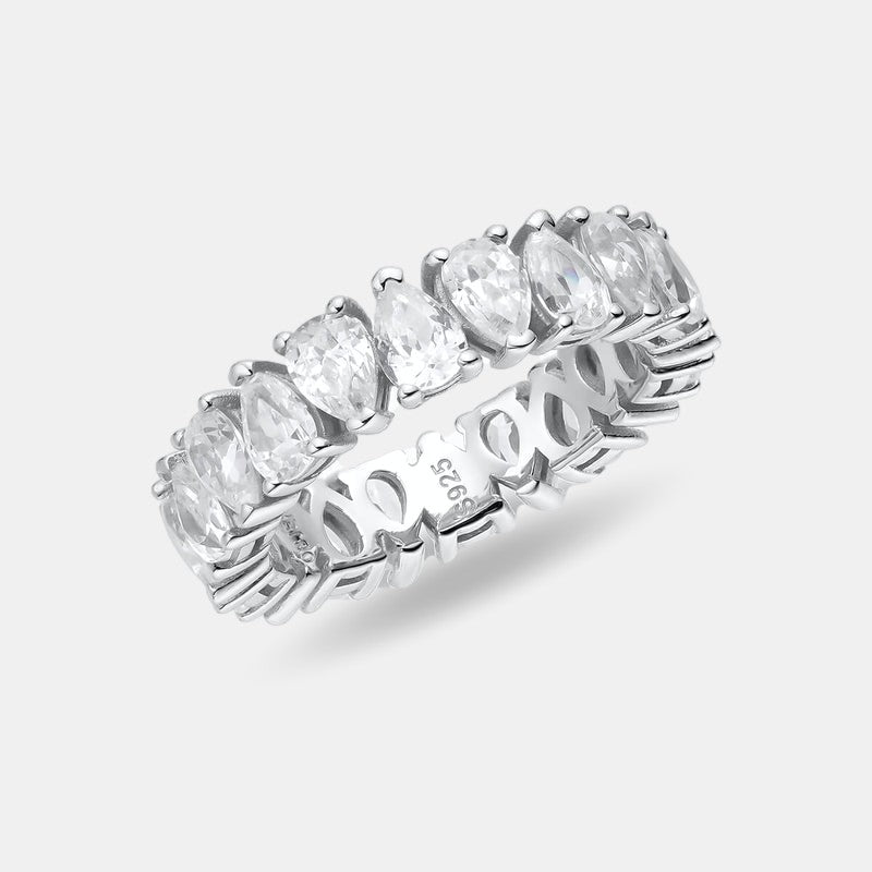 Inel ETERNITY din Argint 925 cu Cristale Swarovski – Eleganță Infinită