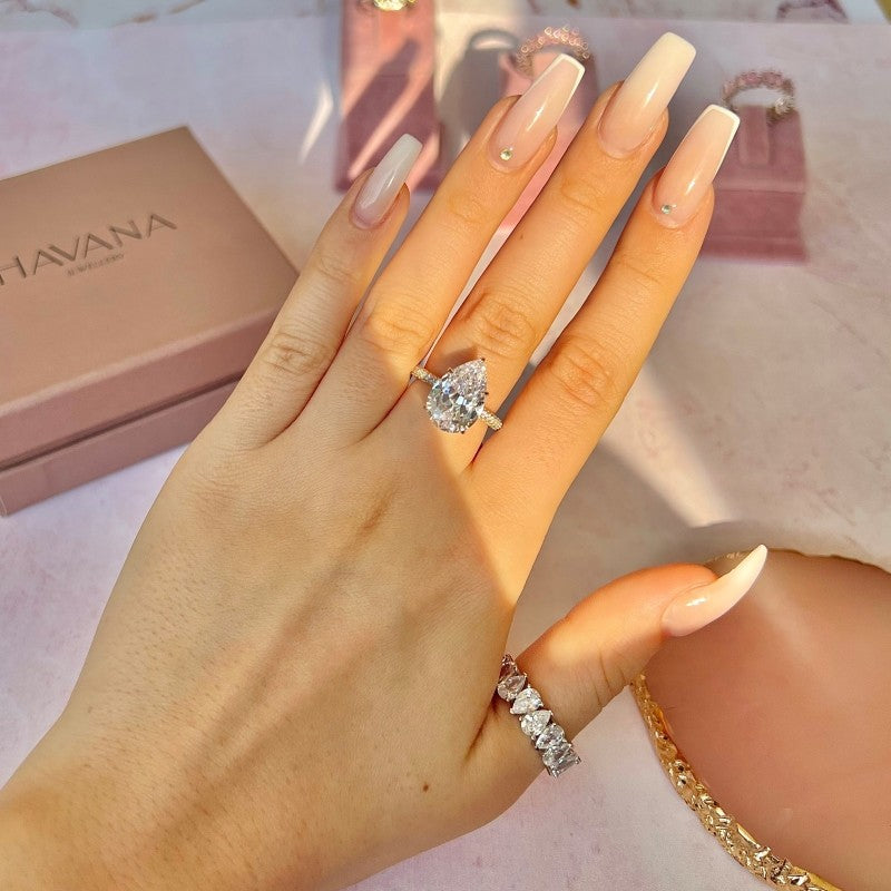 Inel ETERNITY din Argint 925 cu Cristale Swarovski – Eleganță Infinită