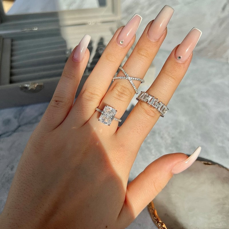 Inel ARIA din Argint 925 și Cristale Swarovski – Casual-Chic Alert