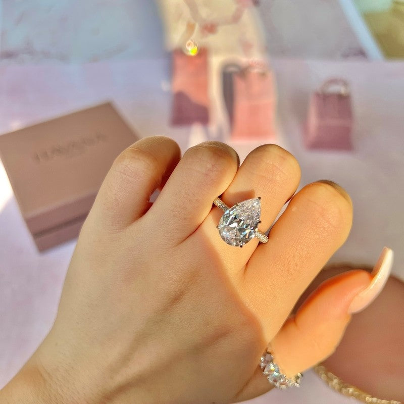 Inel VICTORIA din Argint 925 și Cristale Swarovski – Design Feminin & Rafinament Regal