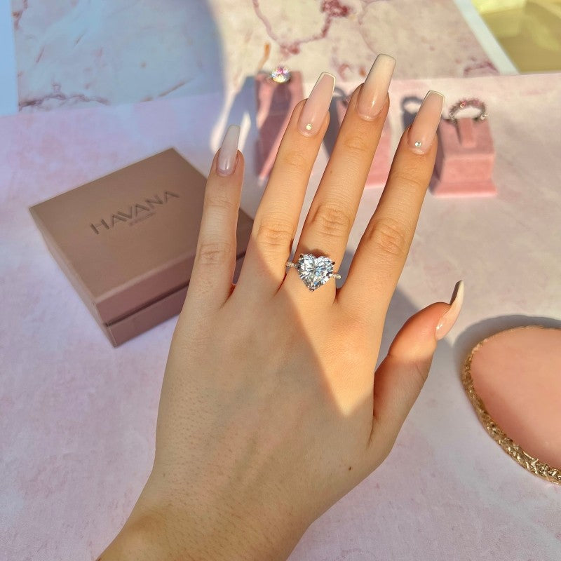 Inel PURE LOVE din Argint 925 și Cristale Swarovski – Iubire Pură și Eternă