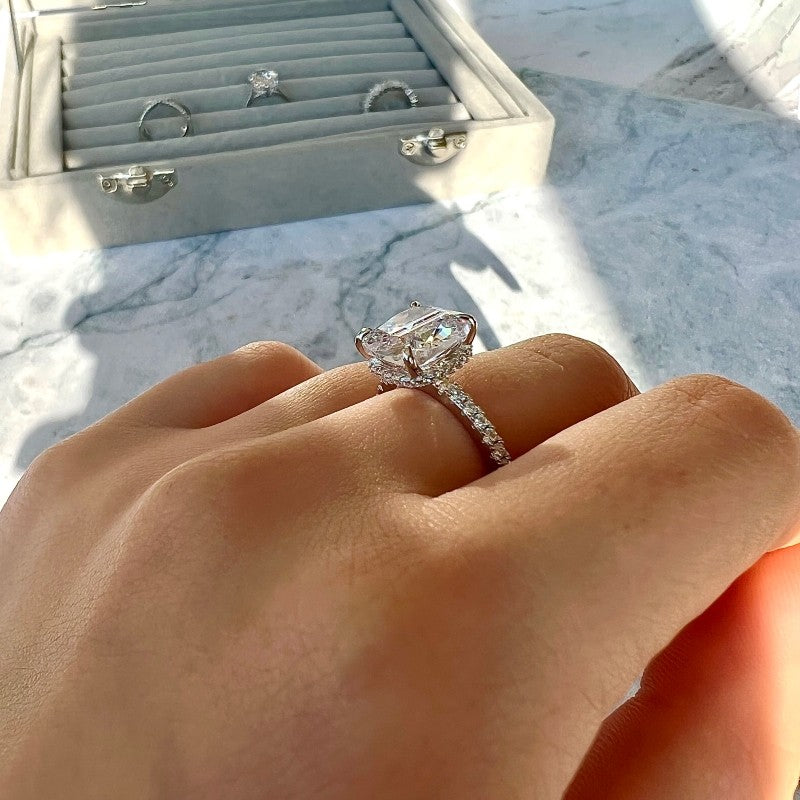 Inel REINA din Argint 925 și Cristale Swarovski – Eleganță Regală