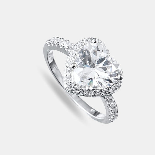 Inel LOVE STORY din Argint 925 și Cristale Swarovski – Simbolul Iubirii Eterne