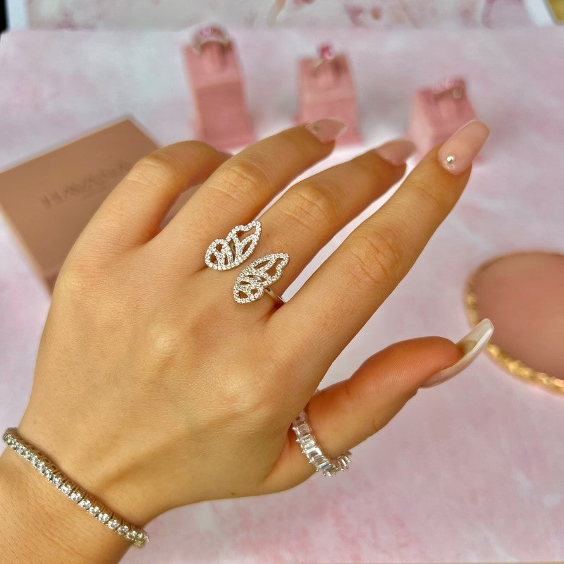Inel BLOSSOM din Argint 925 și Cristale Swarovski - Eleganță Feerică