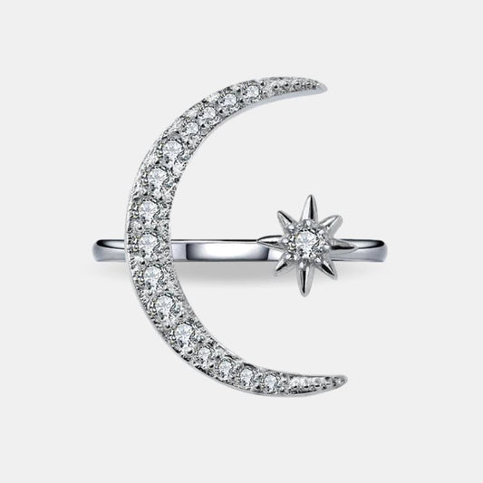 Inel MOONLIGHT din Argint 925 și Cristale Swarovski - Eleganță Orientală