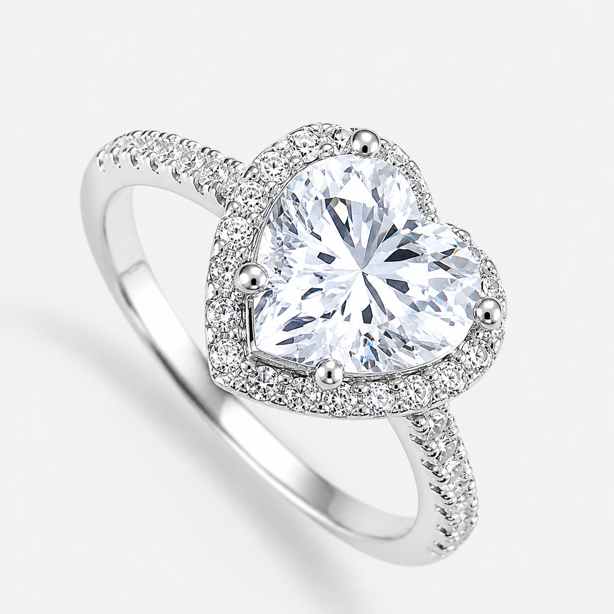 Inel LOVE STORY din Argint 925 și Cristale Swarovski – Simbolul Iubirii Eterne