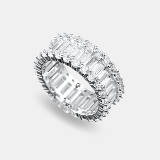 Inel THE CROWN din Argint 925 cu Cristale Swarovski – Eleganță Regală