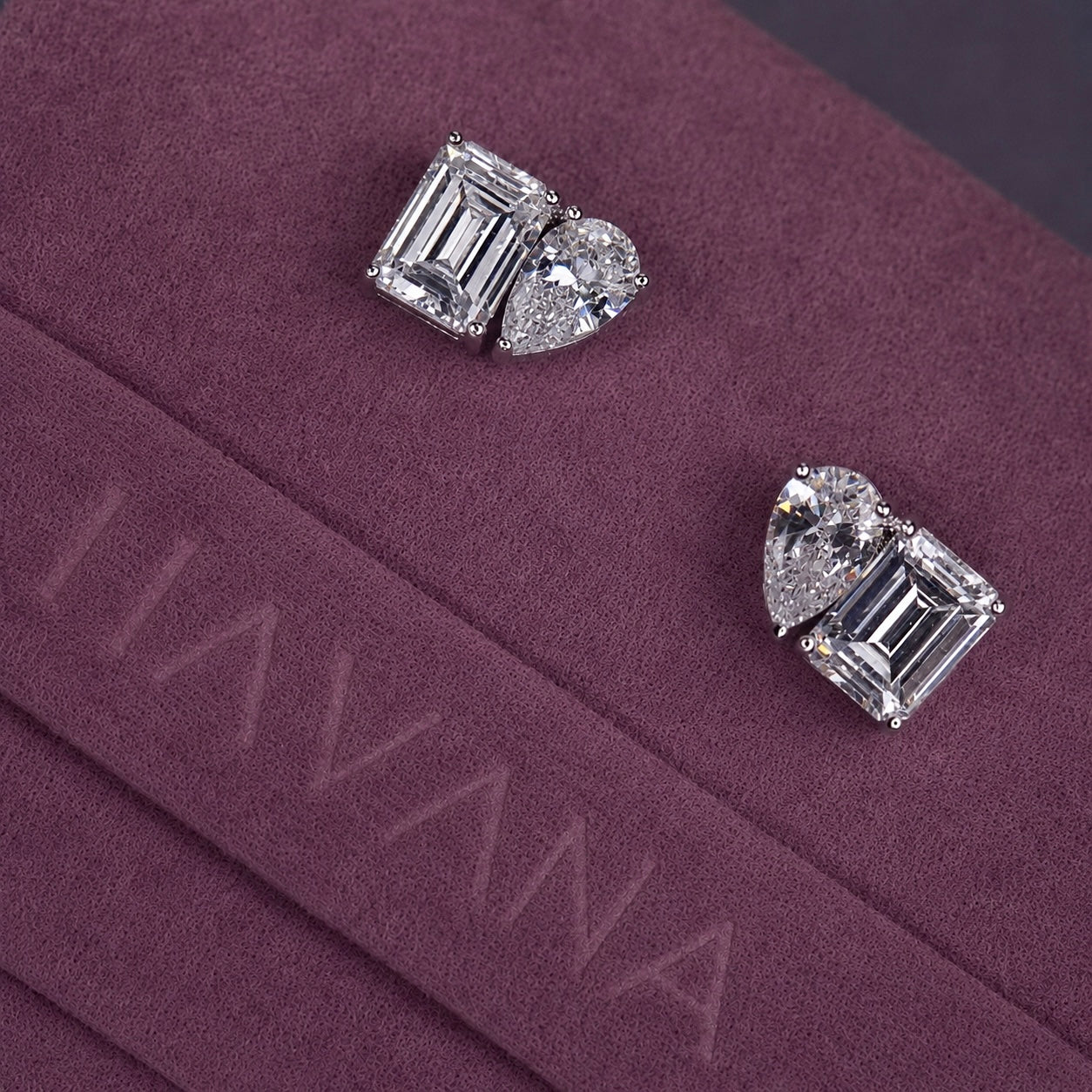 Set ROMEO&JULIET cu Cristale Swarovski și Placaj din Argint 925