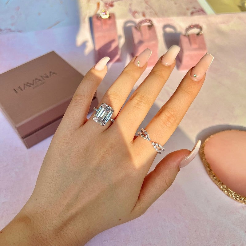 Inel PARIS din Argint 925 și Cristale Swarovski – Eleganță Distinsă