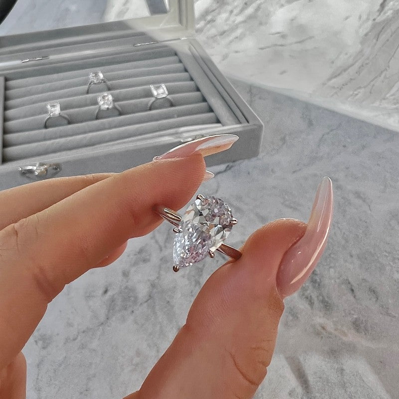 Inel DIANA din Argint 925 și Cristale Swarovski – Eleganță Regală Într-o Bijuterie Iconică