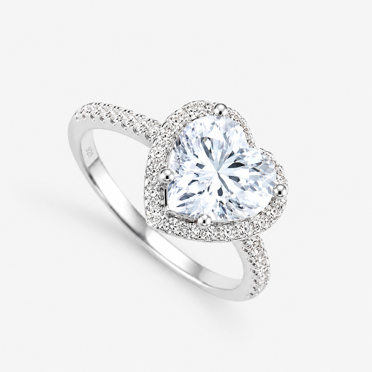 Inel LOVE STORY din Argint 925 și Cristale Swarovski – Simbolul Iubirii Eterne