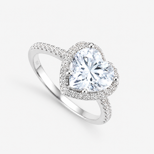 Inel LOVE STORY din Argint 925 și Cristale Swarovski – Simbolul Iubirii Eterne