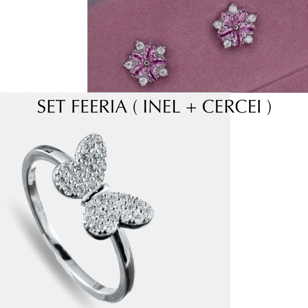 Set FEERIA cu Cristale Swarovski